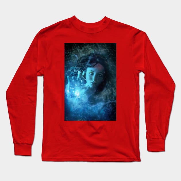 What Lies Beneath Long Sleeve T-Shirt by Phatpuppy Art